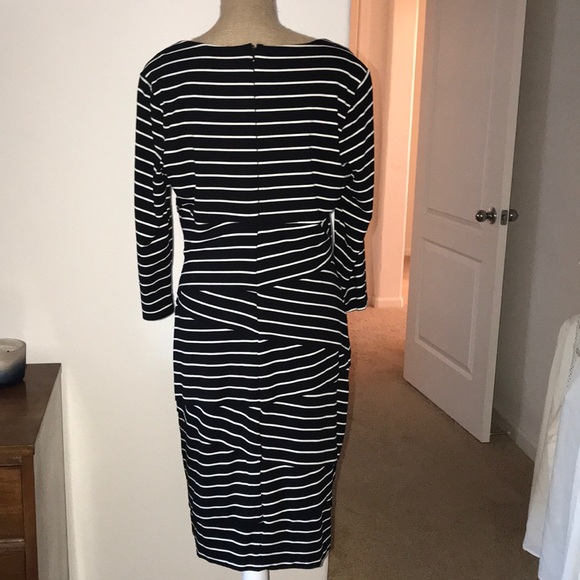 White House black market striped dress - Picture 3 of 5